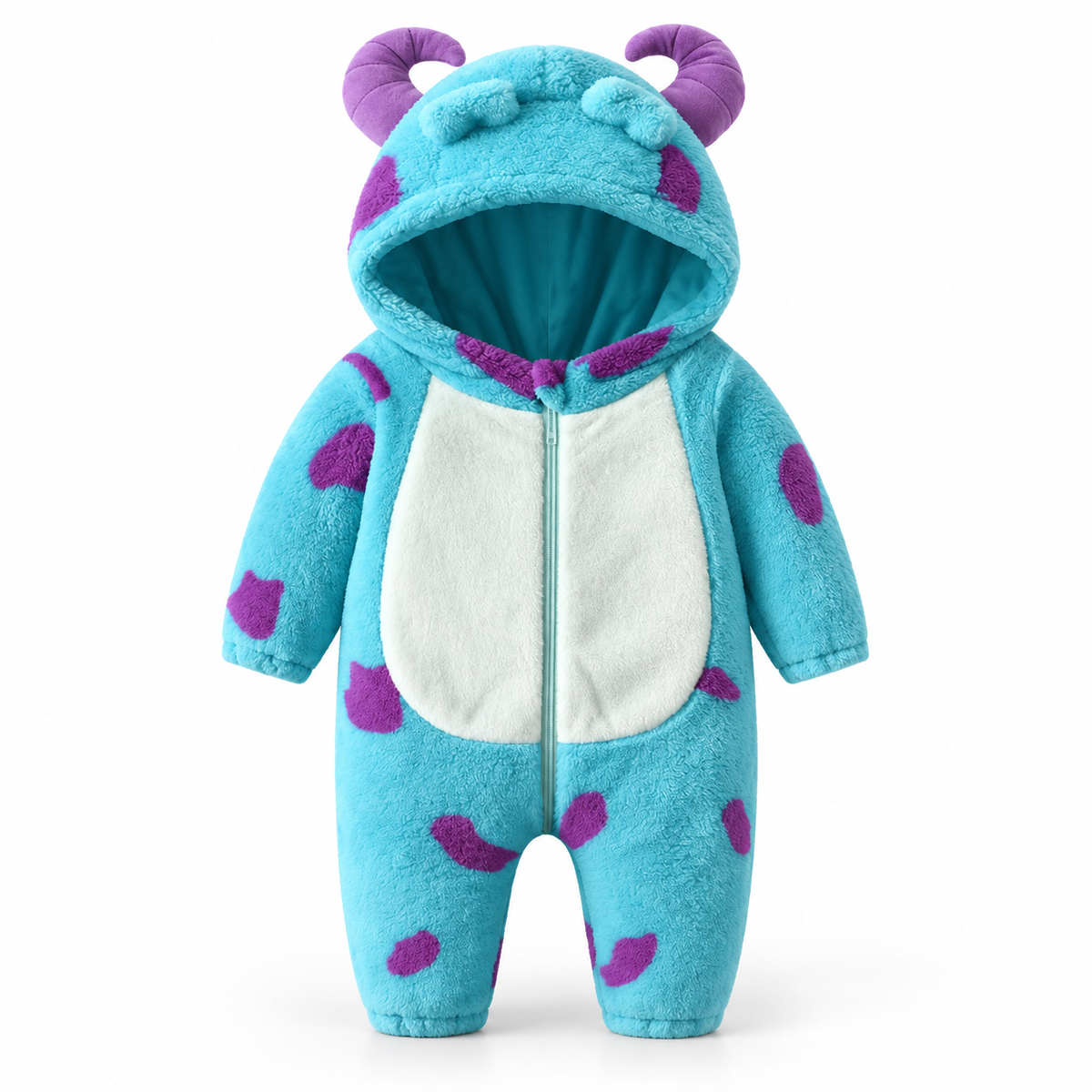Mono de Peluche con Capucha