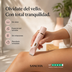 Depiladora íntima multifuncional para una piel suave y perfecta